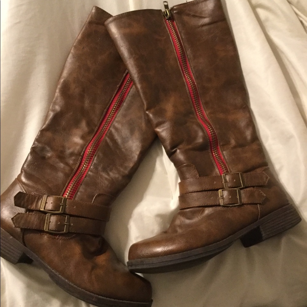 Wide calf boots